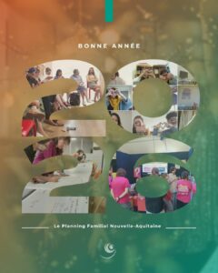 Lire la suite à propos de l’article Le Planning Familial Nouvelle Aquitaine vous souhaite une très belle année 2026 !